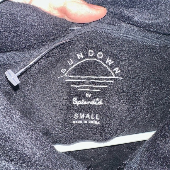 NWT Sundown by Splendid 1/4 Zip Fleece - Picture 5 of 6